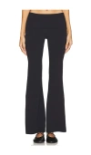 Splits59 Womens Black Raquel Flared-leg Mid-rise Stretch-woven Leggings In Black