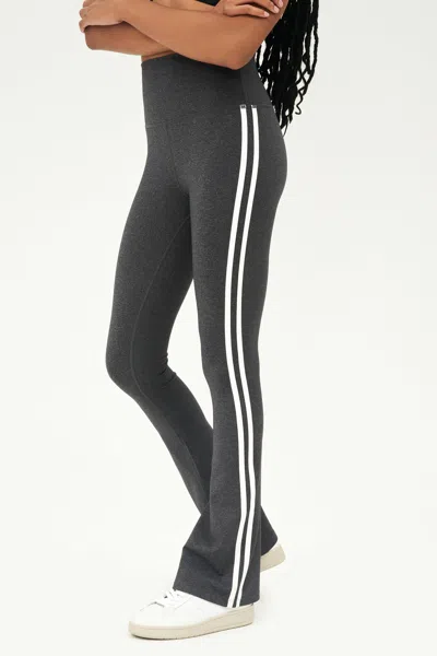 Splits59 Raquel High Waist Flared Legging In Gray
