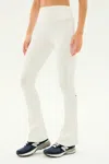 Splits59 Raquel High Waist Flared Legging In White