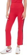 Splits59 Raquel High Waist Supplex Crop In Red