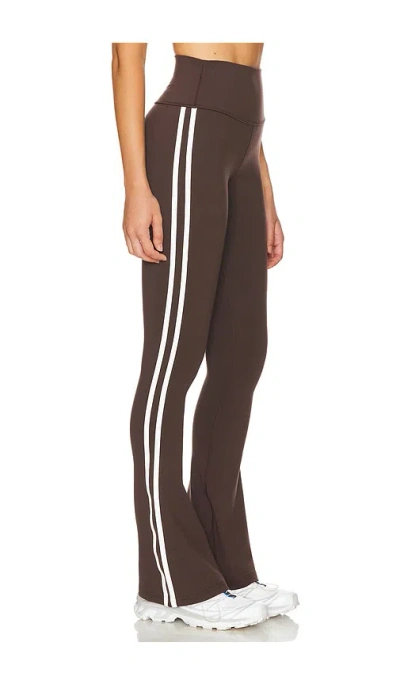 Splits59 Raquel High-waist Supplex Flare Leggings In Dk Chowhi