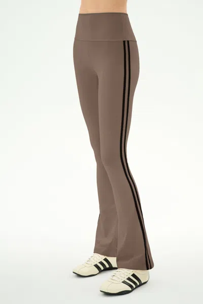 Splits59 Raquel High Waist Supplex Flare In Brown