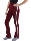 SPLITS59 RAQUEL WOMENS STRIPED FLARED HIGH-WAISTED PANTS