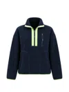 Splits59 Reese Sherpa Half-zip Pullover In Multi