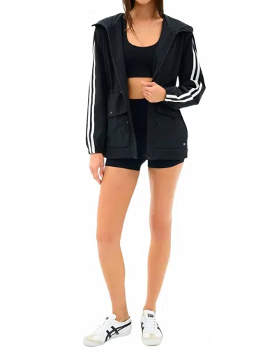 Splits59 Reggie Water Repellent Jacket In Black/white In Blue