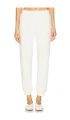 Splits59 Rhys Velour Jogger In Cream
