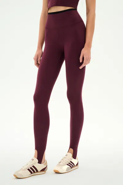 Splits59 River Dual Waist Airweight Stirrup In Burgundy