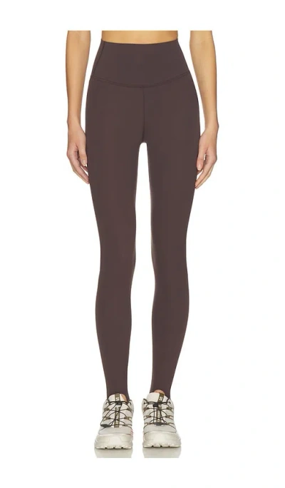 Splits59 River High Waist Airweight Stirrup Legging In Brown
