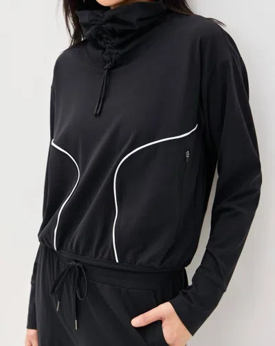 Splits59 Rosie Airweight High Neck Jacket In Black
