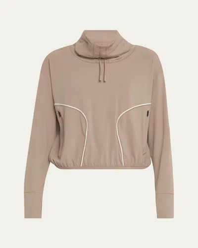 Splits59 Rosie Airweight Jacket In Latte Latte