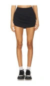 Splits59 Sally Rigor Mini Skort In Black In Black