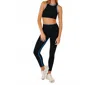 Splits59 Sam High Waist Rigor 7/8 Leggings In Black Lake In Black