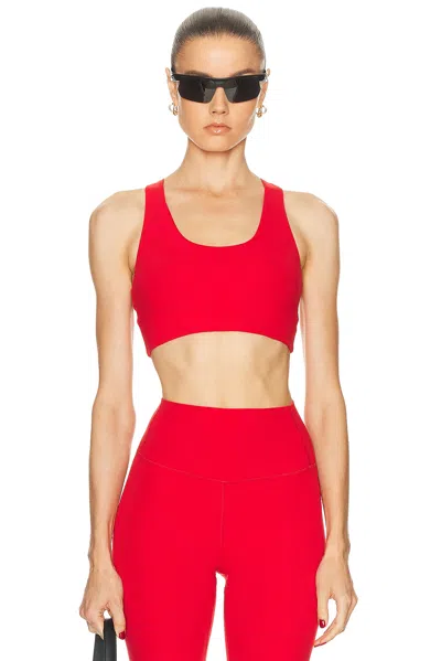 Splits59 Sara Airweight Sports Bra In Red