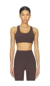 Splits59 Sara Airweight Sports Bra In Brown