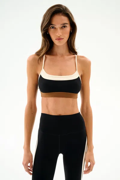 Splits59 Scottie Airweight Sports Bra In Black