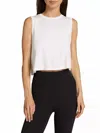 Splits59 Sienna Cropped Tank Top In White