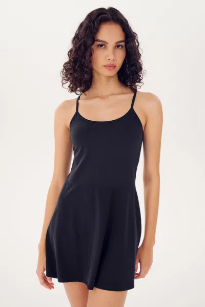 Splits59 Simona Airweight Tank Dress In Black