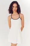 Splits59 Simona Airweight Tank Dress In White