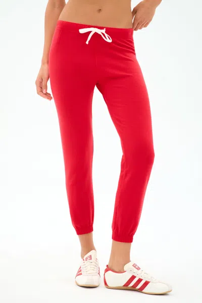 Splits59 Sonja Fleece Sweatpant In Red