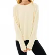 Splits59 Sonja Fleece Sweatshirt In Creme In Neutral