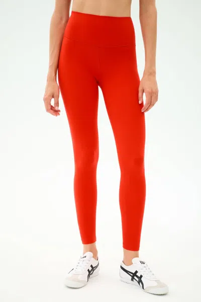Splits59 Sprint High Waist Rigor 7/8 Leggings In Lotus Red