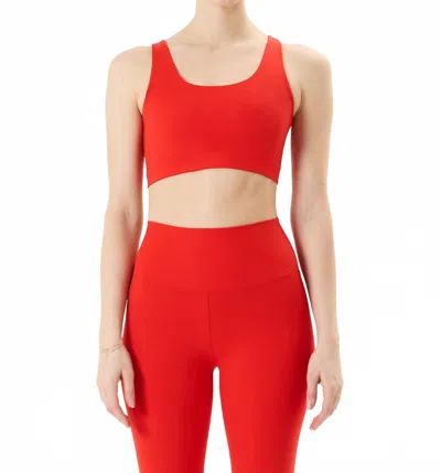 Splits59 Sara Airweight Sports Bra In Red