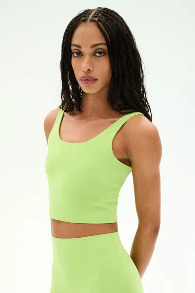 Splits59 Sprint Rigor Bralette In Limeade