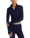 Splits59 Stevie Cropped Sweatshirt In Blue