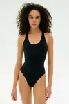 Splits59 Suki Airweight Bodysuit In Black