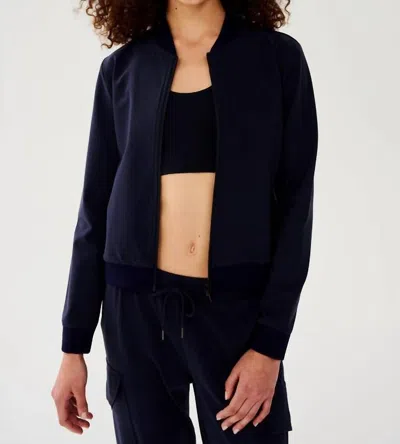Splits59 Supplex Bomber Jacket In Indigo In Multi
