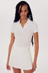 Splits59 Talia Rib Polo In White