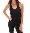 Splits59 Ashby Sleeveless Racerback Top In Black