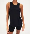 Splits59 Toni Scoop Neck Jersey Tank In Indigo
