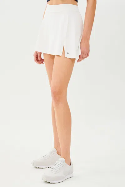 Splits59 Venus High Waist Rigor Skort In White