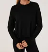 Splits59 Warm Up Pullover Sweatshirt In Black