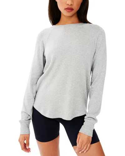 Splits59 Warm Up Fleece Sweatshirt In Grey