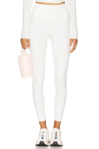 Splits59 Women's Airweight Rib High Waist 7/8 Leggings In White