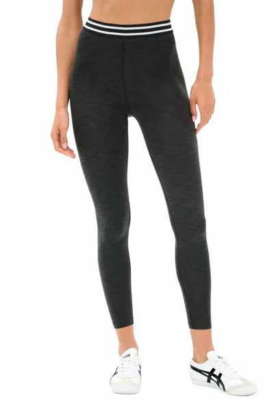 Splits59 Women's Bailey High Waist Active Rib Legging In Heathered/graphite In Multi