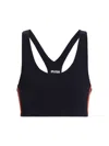 Splits59 Ella Airweight Sports Bra In Indigo Fire