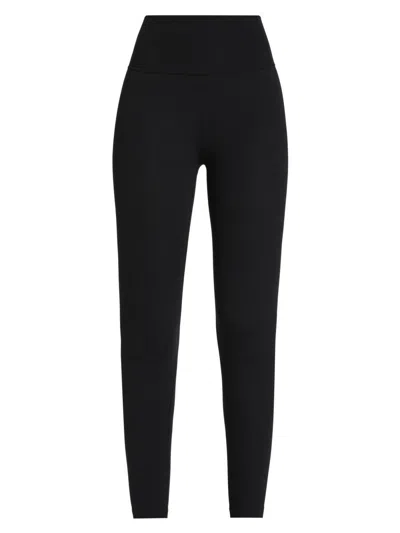Splits59 Women's High Waist Cropped Leggings In Black
