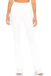 Splits59 Raquel High-waisted Supplex Flared Leggings In White