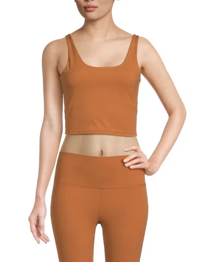 Splits59 Women's Sprint Bralette Top In Brown