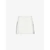 Splits59 Pre Airweight Stretch-woven Mini Skirt In White/indigo