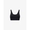 Splits59 Womens  Airweight Ribbed Knit Sports Bra