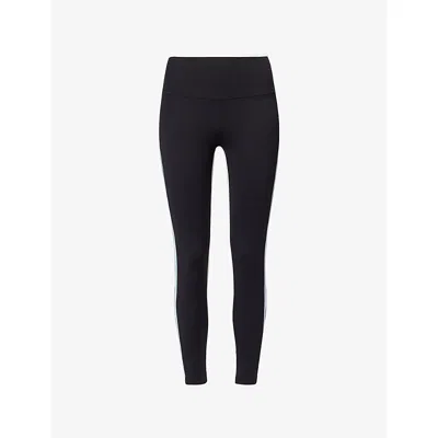 Splits59 Womens Black/skylight Sam 7/8 Workout Leggings