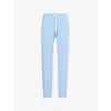 Splits59 Womens Sonja Drawstring-waist Stretch-jersey Jogging Bottoms Skylight