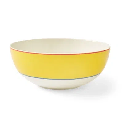 Spode 10" Serving Bowl In Yellow