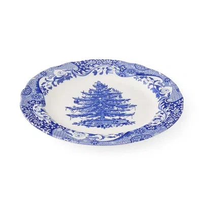 Spode 10.5" Dinner Plates, Set Of 4 In Blue & White