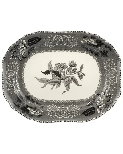 Spode 14in Platter In Black