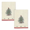 Spode 2 Piece Hand Towel Set In Ivory